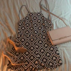 Backless Printed Romper large